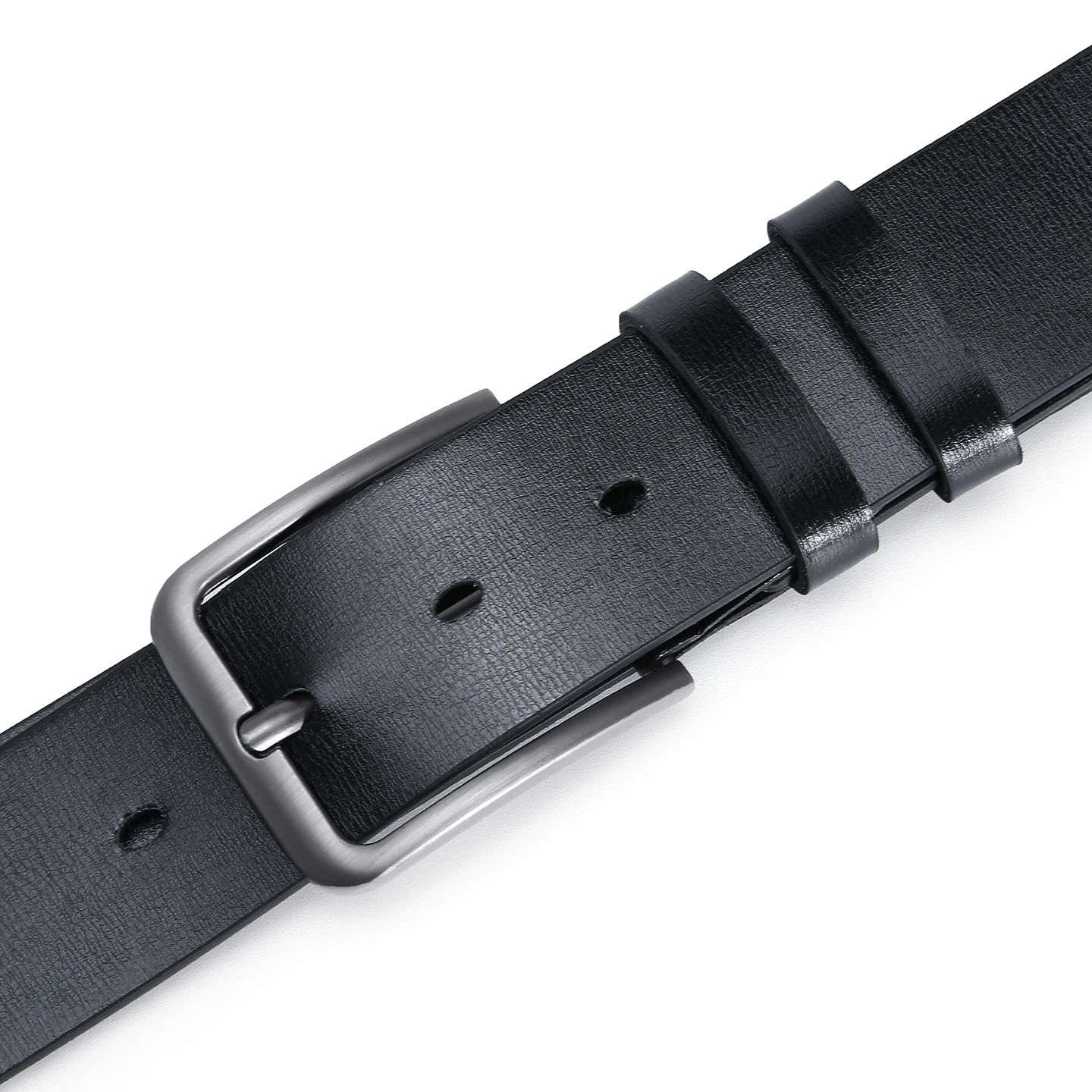 DYH6004 silver buckle front detail